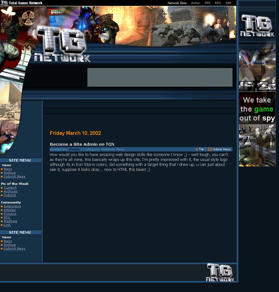 Screenshot 1 of TG Network