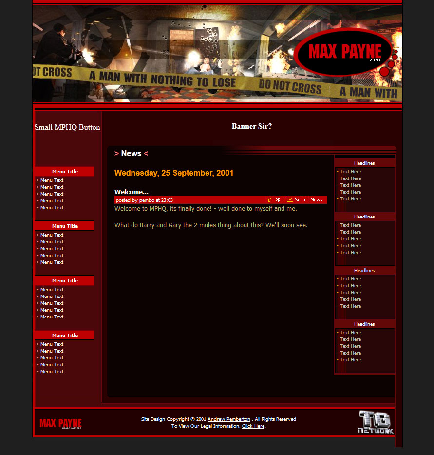 Screenshot 1 of Max Payne Zone