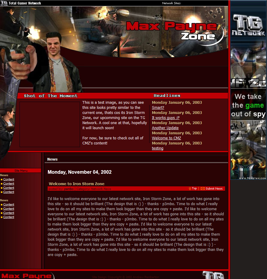 Screenshot 1 of Max Payne Zone