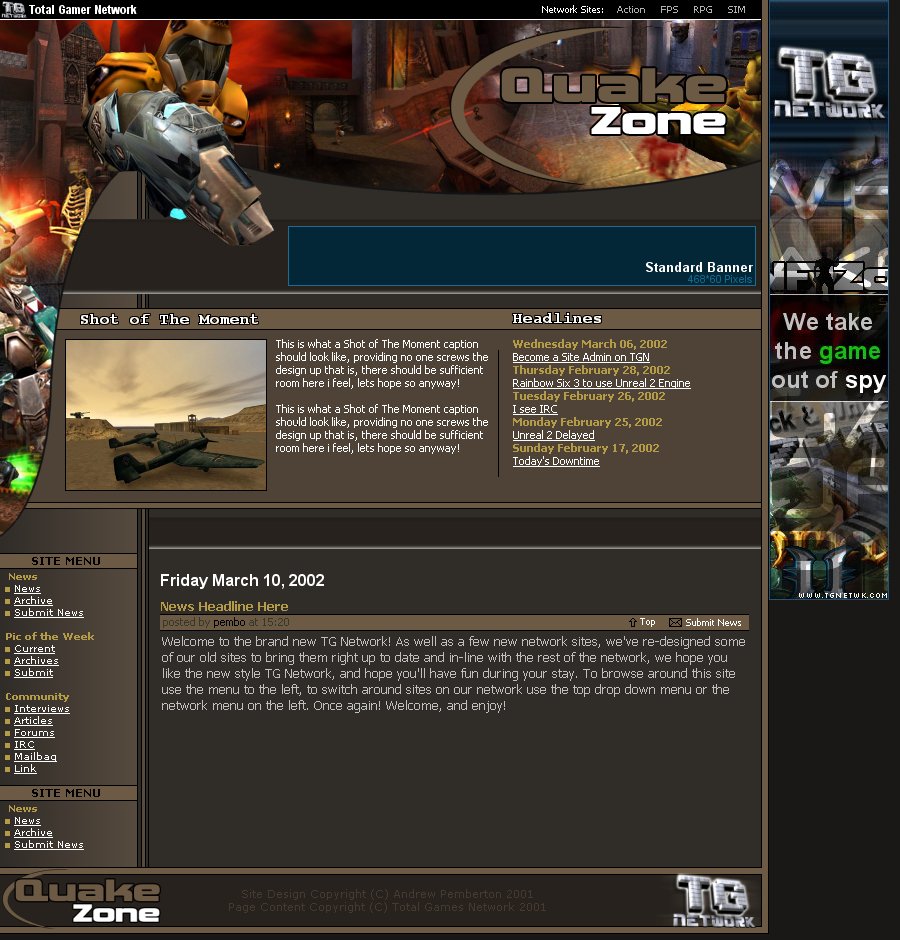 Screenshot 1 of Quake Zone